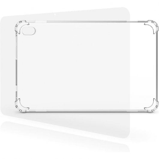 Pack de Protection SPC Gravity 4 Plus Coque Transparente + Verre Trempé pour SPC Gravity 4 Plus 11"