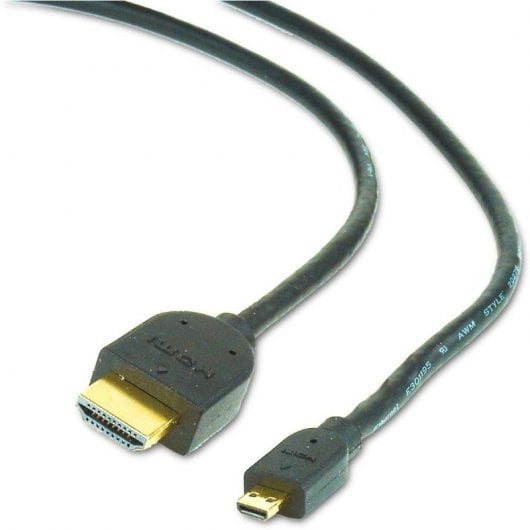 Gembird 3m HDMI-M/micro HDMI-M cavo HDMI HDMI tipo A (Standard) HDMI tipo D (Micro) Nero