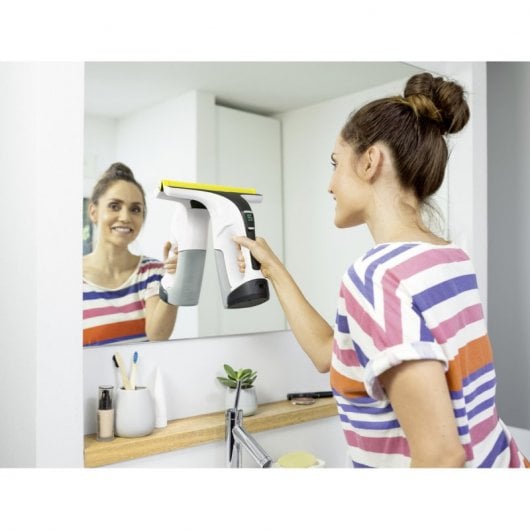 Kärcher WV 6 Plus Elektrischer Fensterreiniger 0,15 l Silber, Weiß
