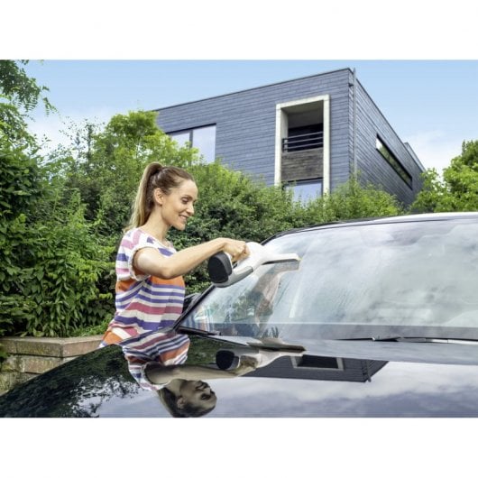 Kärcher WV 6 Plus Elektrischer Fensterreiniger 0,15 l Silber, Weiß