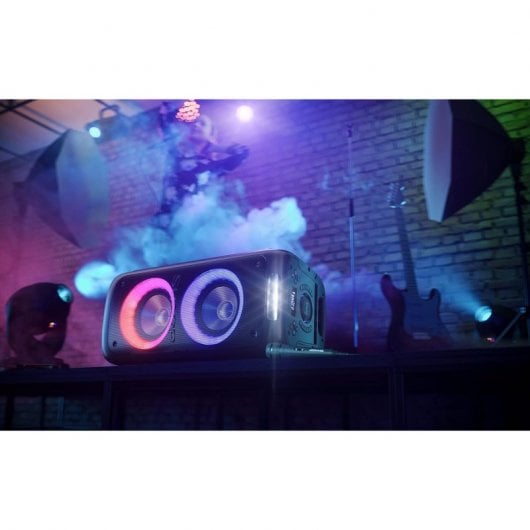 Sharp PS-949 Xparty Street Altifalante Bluetooth Portátil com Microfone