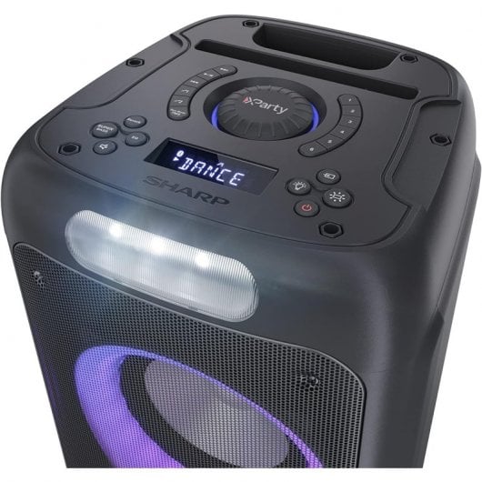 Sharp PS-949 Xparty Street Altifalante Bluetooth Portátil com Microfone