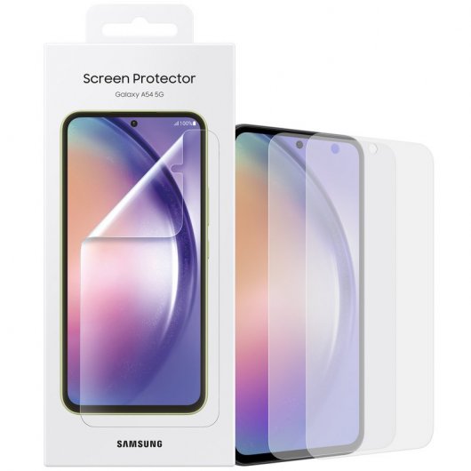 Samsung Pack 2 pellicole protettive con cornice di installazione per Galaxy A54 5G