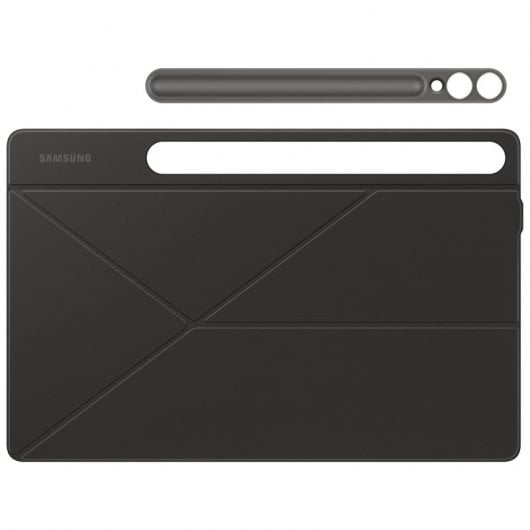 Étui de livre noir Samsung Smart Book Cover pour Galaxy Tab S9+/S9 FE+