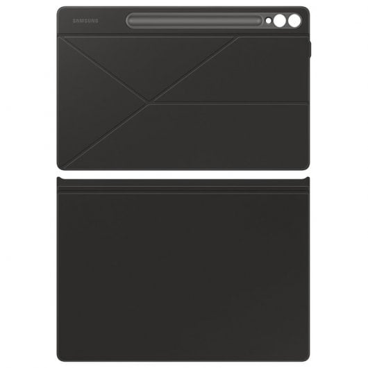 Étui de livre noir Samsung Smart Book Cover pour Galaxy Tab S9+/S9 FE+