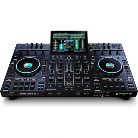 Denon DJ PRIME 4 + Controlador DJ Autónomo + Mezclador