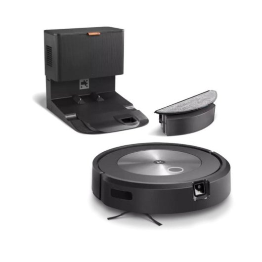 Aspirador Robô com Mopa iRobot Roomba j5+ Com Esvaziamento Automático Navegação IA