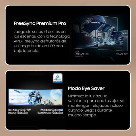 Monitor Samsung Odyssey G95C 49" Dual QHD 240Hz VA Curved FreeSync Premium Pro HDR1000 Hoogte verstelbaar