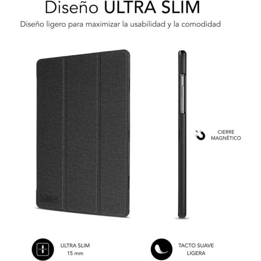 Subblim Shock Case Funda Negra para Samsung Galaxy Tab A9