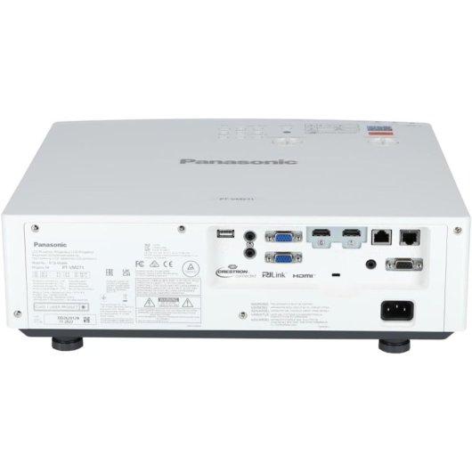 Panasonic PT-VMZ71EJ Projetor Laser LCD WUXGA 7000 Lúmenes Branco