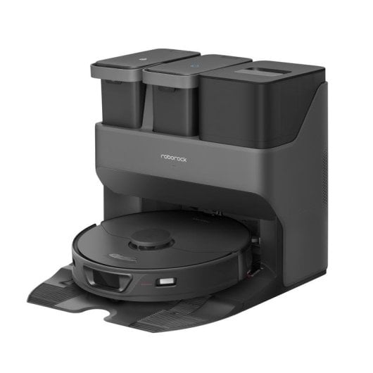 Saugroboter mit Wischfunktion Roborock S7 Max Ultra Mit Absaugstation Navigationsklasse Laser 5.500 Pa Sprachsteuerung