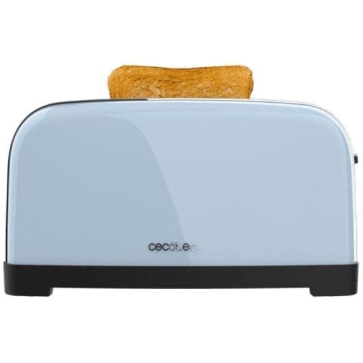 Toaster Cecotec Toastin' Time 1500 Blue Edelstahl 1500W Doppel-Langschlitz Blau