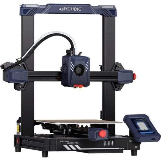 Impressora 3D Anycubic Kobra 2 Pro Direct Drive WiFi 500 mm/s PEI