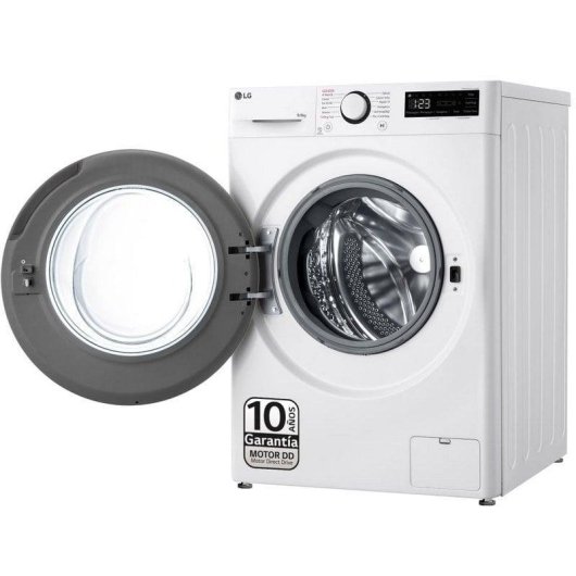 Lavasecadora LG 9kg D F4DR5009A3W com AI DD e Steam