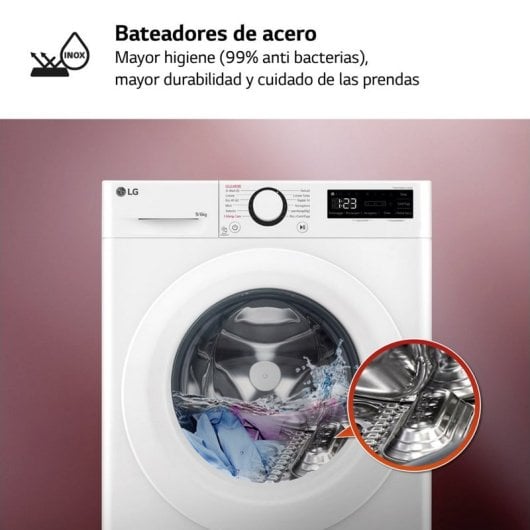 LG F4DR5009A3W Máquina de Lavar e Secar Roupa 9Kg/6Kg D Branca
