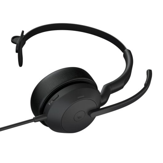 Jabra Evolve2 50 Auriculares Diadema USB para Oficina/Centro de llamadas Negros