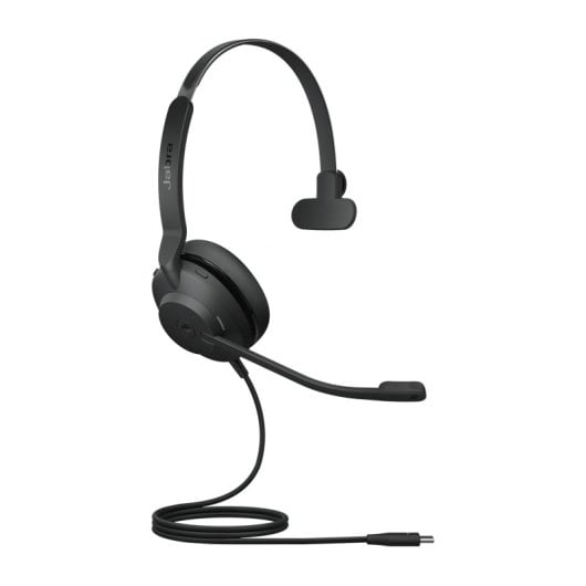 Jabra Evolve 2 30 USB-C Headset für Büro/Callcenter, Schwarz
