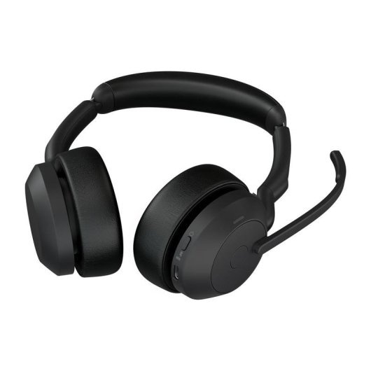 Casque Jabra Evolve2 55 Bluetooth sans fil avec ANC pour bureau noir