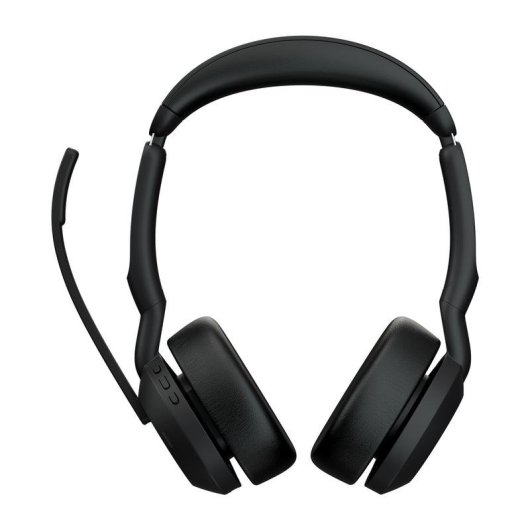 Casque Jabra Evolve2 55 Bluetooth sans fil avec ANC pour bureau noir