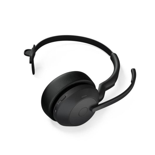 Jabra Evolve 2 55 Bluetooth-Headset für Büro/Callcenter, Schwarz (25599-889-899)