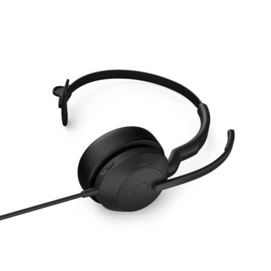 Auriculares Jabra Evolve2 50 con cable USB con Cancelación de Ruido, micrófono y control de volumen para oficina o call 