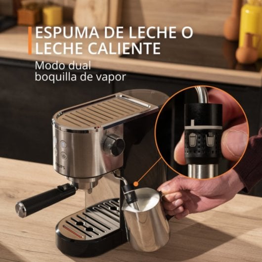 Krups Virtuoso XP444C10 macchina per caffè Automatica/Manuale Macchina per espresso 1 L