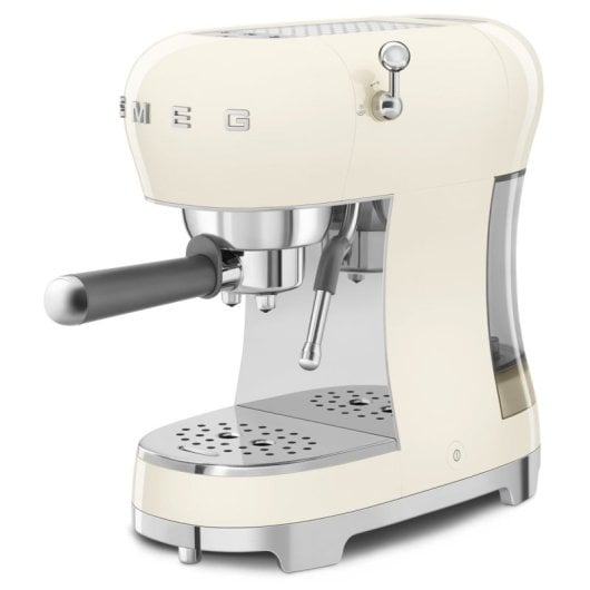 Smeg ECF02CREU Máquina de Café Expresso 15 Bar Creme