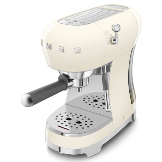 Smeg ECF02CREU Máquina de Café Expresso 15 Bar Creme