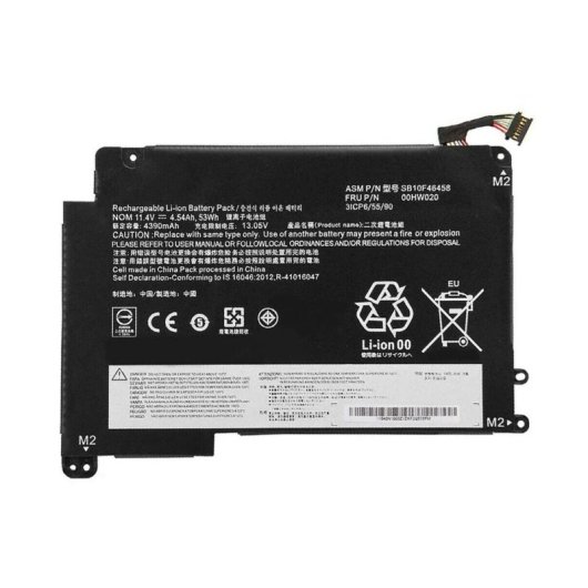 Bateria Para Portátil Lenovo Thinkpad P40 Yoga 460 53whr 3c 00hw020 Sb10f46458