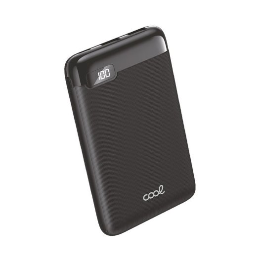 Cool Bateria Externa Power Bank 5000 mAh Display 10W Preta