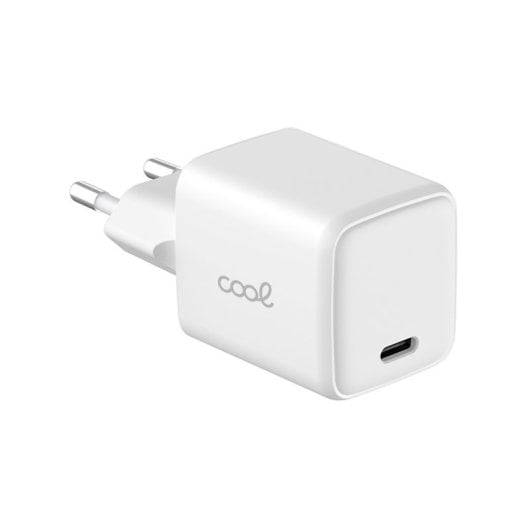 Cool Carregador Doméstico Universal Ultra Fast PD Tipo-C 35W Branco