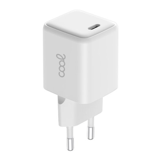 Cool Carregador Doméstico Universal Ultra Fast PD Tipo-C 35W Branco