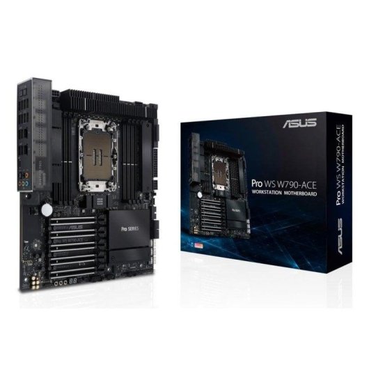 Schede Madri ASUS PRO WS W790-ACE Intel W790 LGA 4677 DDR5 SSI CEB senza WiFi