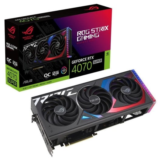 ASUS ROG Strix GeForce RTX 4070 SUPER OC Edizione 12GB GDDR6X DLSS3