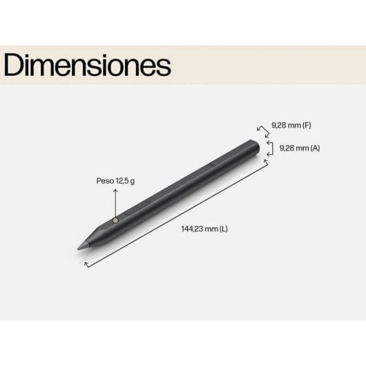 Caneta Inclinável Recarregável HP MPP 2.0 Preta