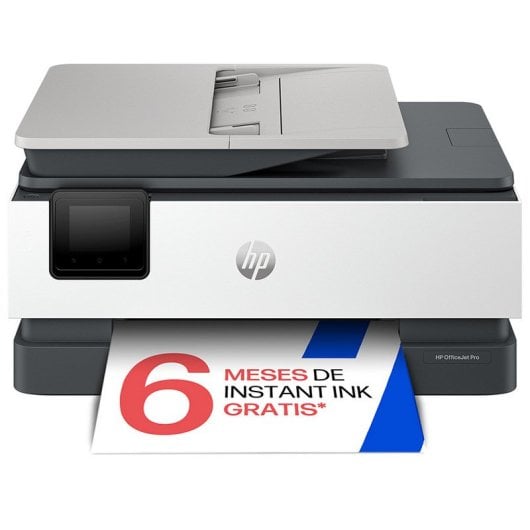 HP OfficeJet Pro 8122e Impresora Multifunción Color WiFi Dúplex + 3 Meses Impresión Instant Ink HP+