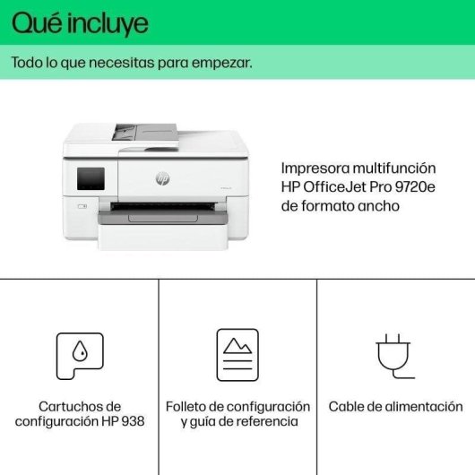 Multifonction HP OfficeJet Pro 9720e Jet d'encre Couleur WiFi Duplicata Instant Ink