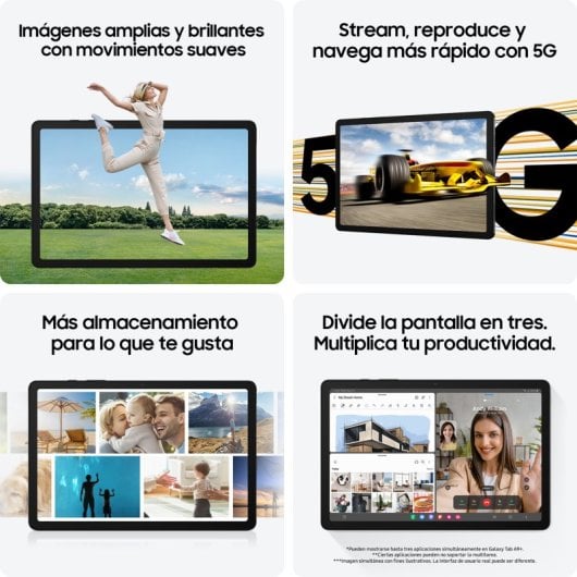Samsung Galaxy Tab A9+ WiFi 11" 4GB/64GB Plata