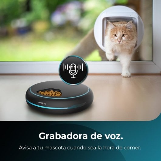 Cecotec Pumba 1600 Purrfect Meal Dispensador Automático de Comida para Animais de Estimação 1.6L