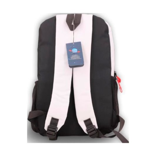 Nasa Bag05 Sac à dos pour ordinateur portable jusqu'à 15,6" Noir-Blanc