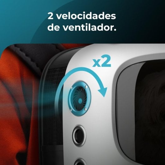 Cecotec Pumba 1800 Travel Fan Transportadora Multifuncional para Animais de Estimação