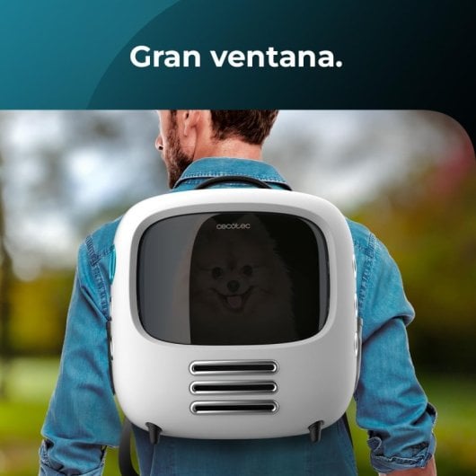 Cecotec Pumba 1800 Travel Fan Transportadora Multifuncional para Animais de Estimação