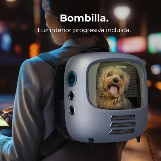 Cecotec Pumba 1800 Travel Fan Transportadora Multifuncional para Animais de Estimação