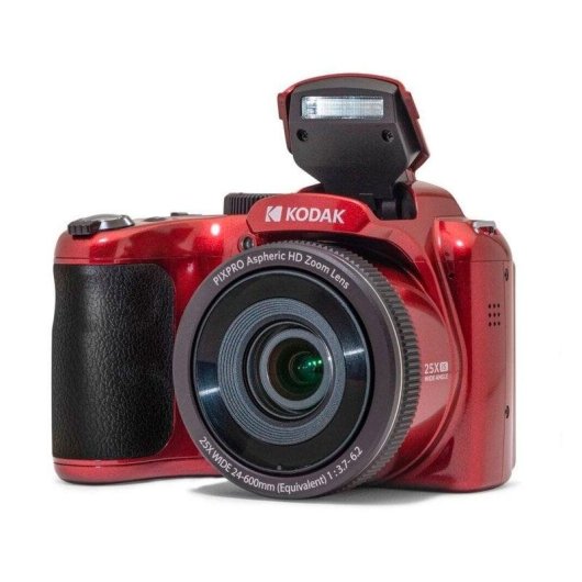 Kodak Pixpro AZ255 Câmara Digital Bridge 16MP Vermelha