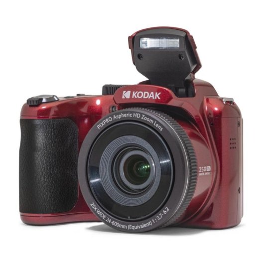 Kodak Pixpro AZ255 Câmara Digital Bridge 16MP Vermelha