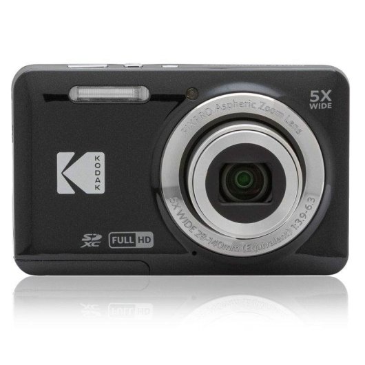 Fotocamera Compatta Kodak Pixpro FZ55 16MP Zoom 5x Schermo 2.7 Nero
