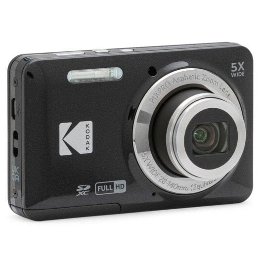 Caméra Compacte Kodak Pixpro FZ55 16MP Zoom 5x USB Noir