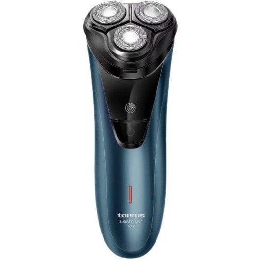 Máquina de Barbear Facial Taurus 3 Side Shave Recarregável 45min Seco e Molhado 3 Cabeças