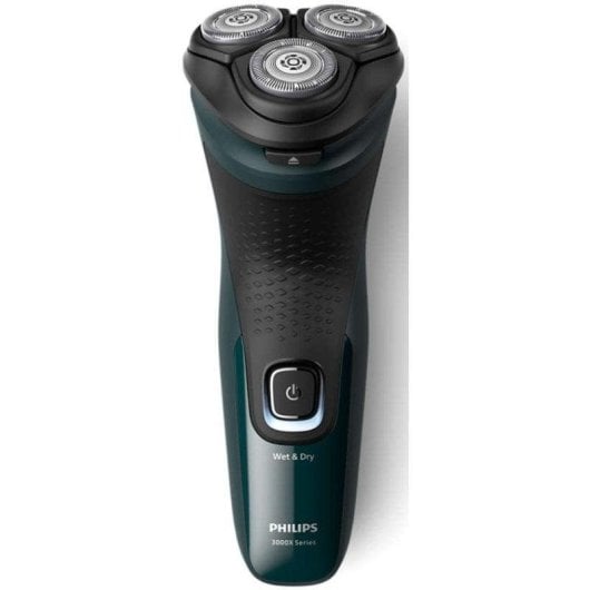 Rasoio Elettrico Viso Philips Shaver 3000X Series X3002/00 Senza Filo 40min Funzionamento a Umido 3 Testine Rifinitore