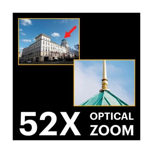 Kodak Pixpro AZ528 Mitternachtsblau 16MP 52-facher Zoom FHD